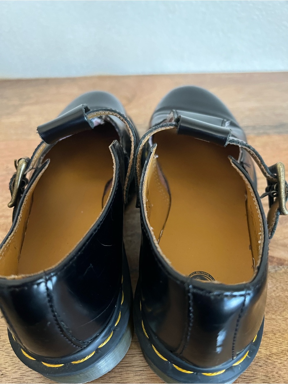 Dr. Martens Polley Womens Full Grain T Bar Mary Jane Size 6 - Picture 13 of 13